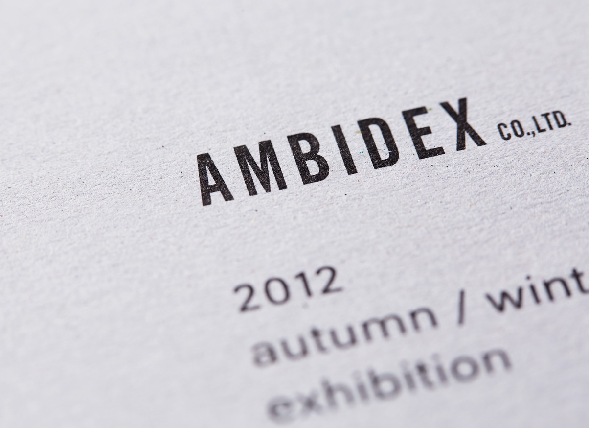 AMBIDEX 2012 AUTUMN / WINTER EXHIBITION DM