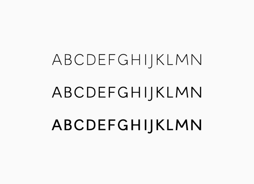 DAIKEI MILLS typeface