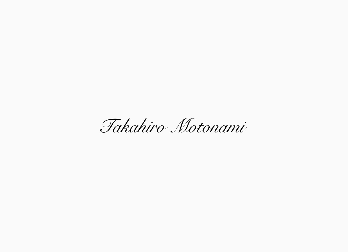 takahiro motonami logo