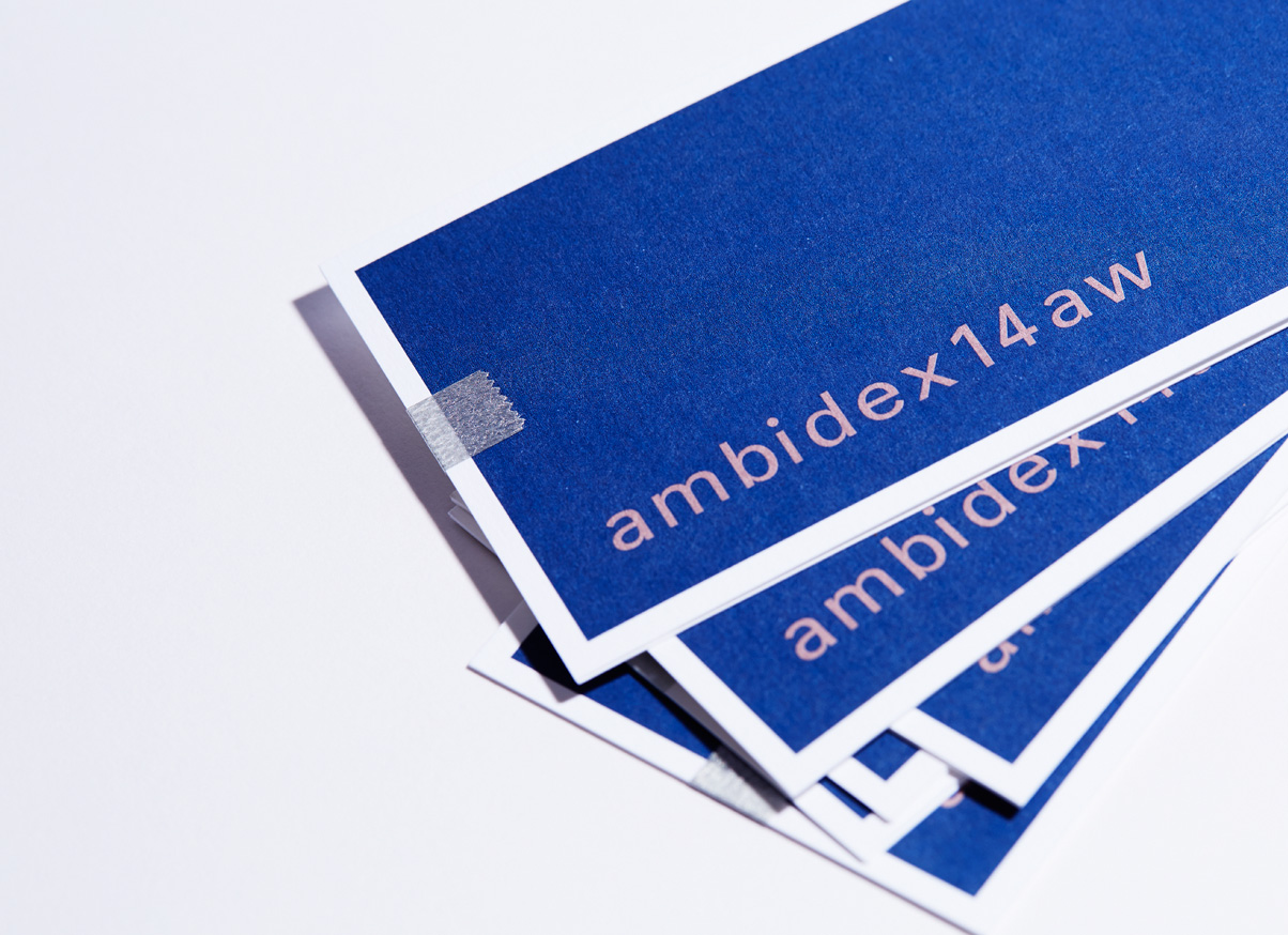 AMBIDEX 2014 AUTUMN / WINTER EXHIBITION