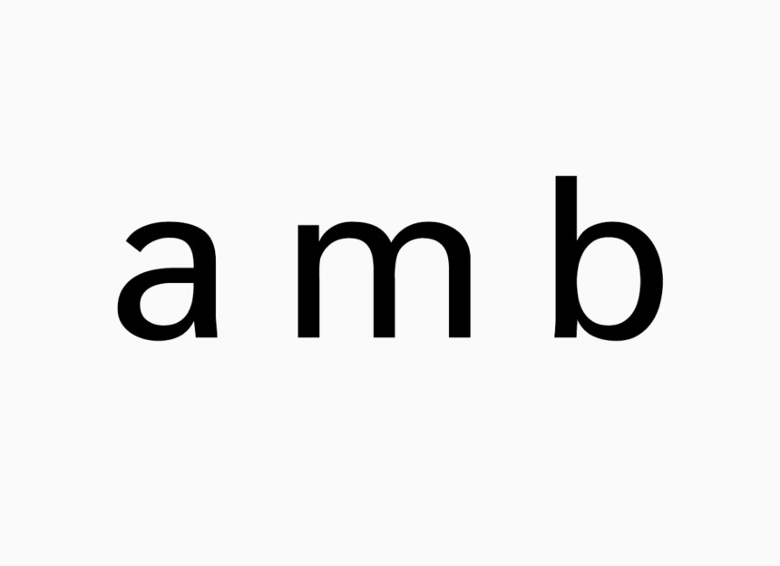 AMBIDEX Original Typeface