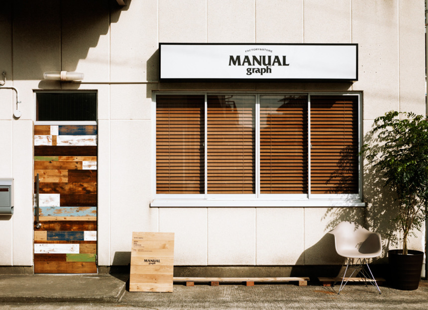 MANUALgraph shop sign
